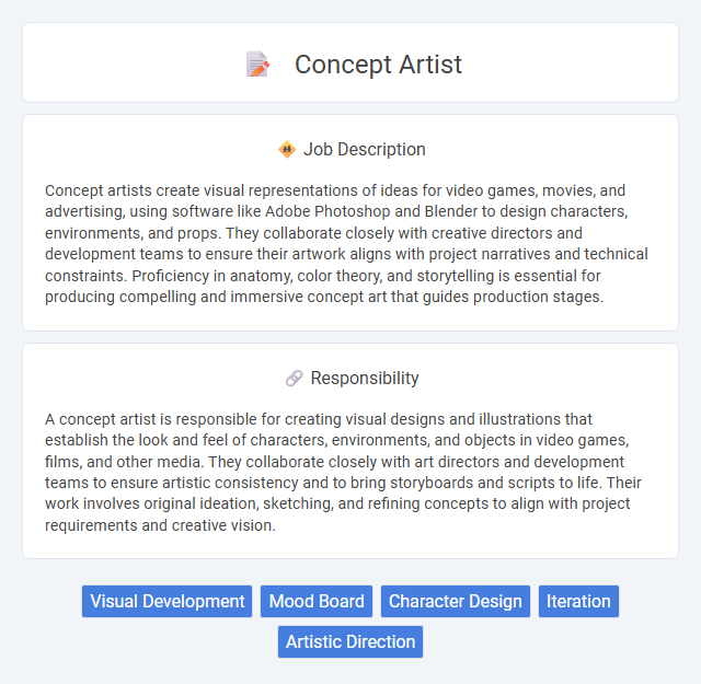 Concept Artist Job Description and Career Detail