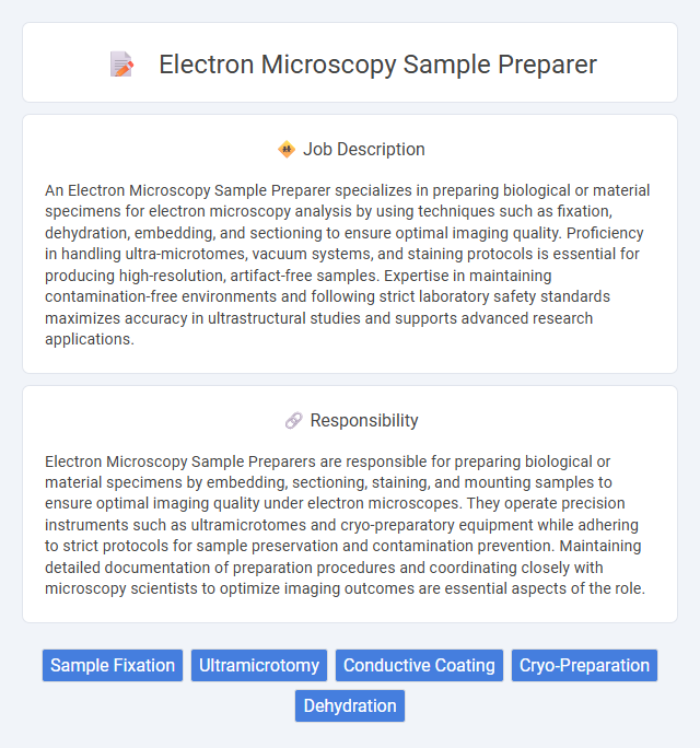 Electron Microscopy Sample Preparer Job Description and Career Detail