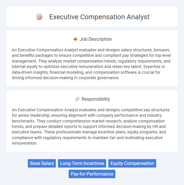 Executive Compensation Analyst Job Description and Career Detail