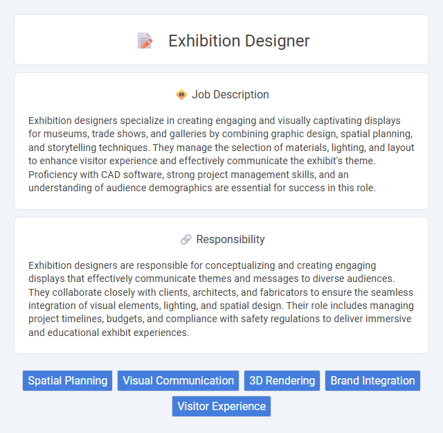 Exhibition Designer Job Description and Career Detail