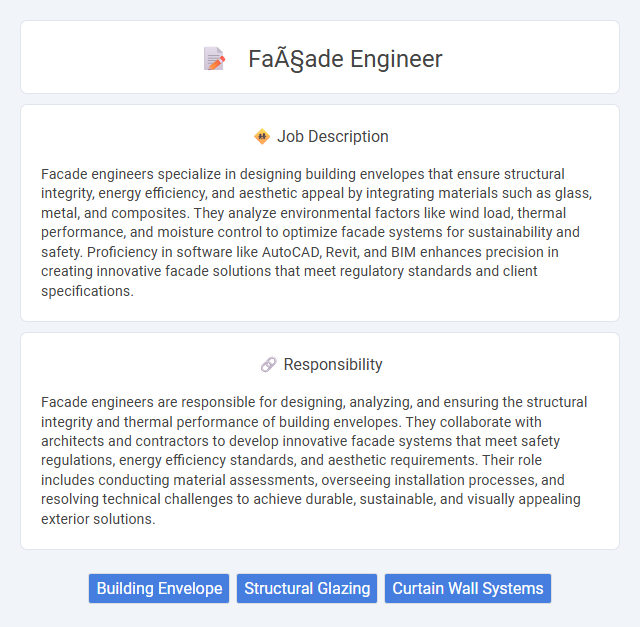 Façade Engineer Job Description and Career Detail