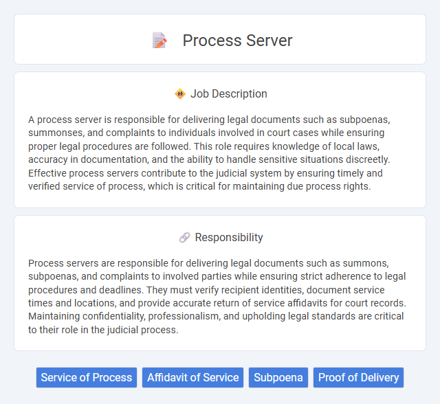 Process Server Job Description and Career Detail