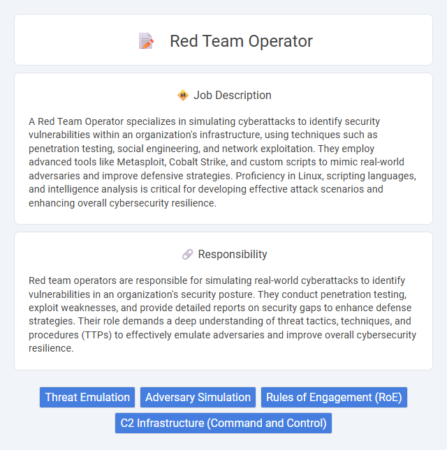 Red Team Operator Job Description and Career Detail