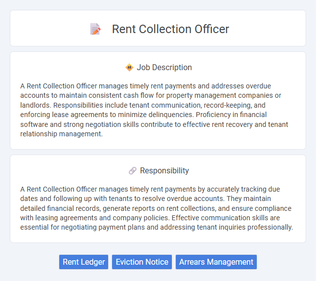 Rent Collection Officer Job Description and Career Detail