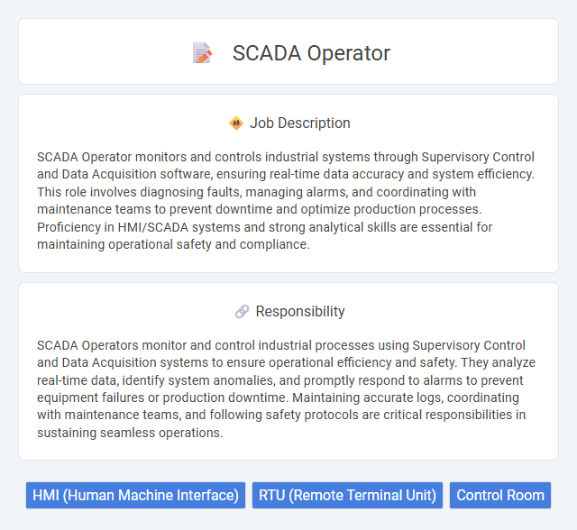 Scada Operator Job Description and Career Detail
