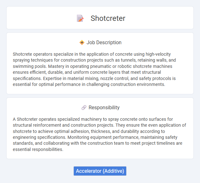 Shotcreter Job Description and Career Detail