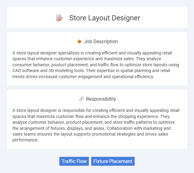 Store Layout Designer Job Description and Career Detail