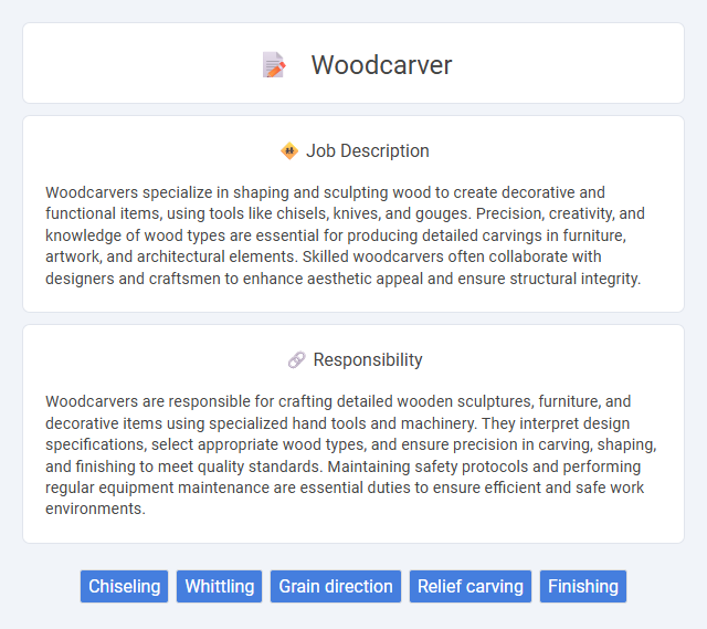 Woodcarver Job Description and Career Detail