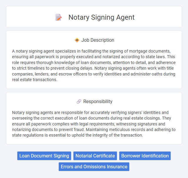Notary Signing Agent Job Description and Career Detail