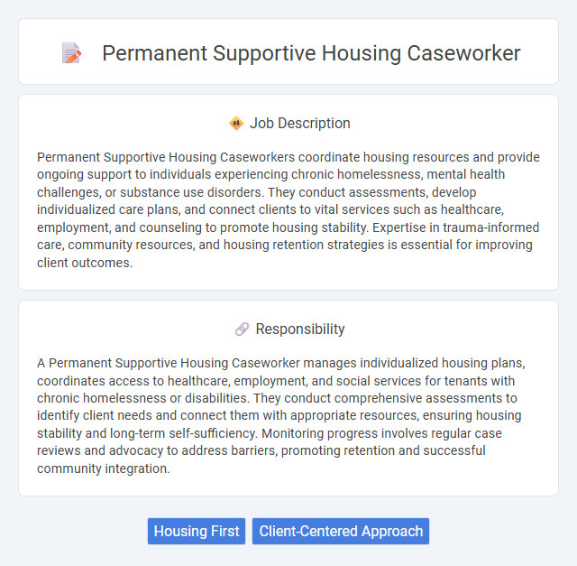 Permanent Supportive Housing Caseworker Job Description and Career Detail
