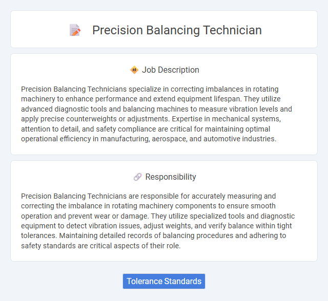 Precision Balancing Technician Job Description and Career Detail