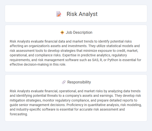 Risk Analyst Job Description and Career Detail