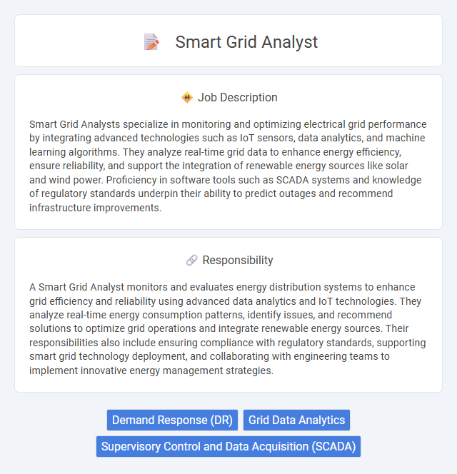 Smart Grid Analyst Job Description and Career Detail