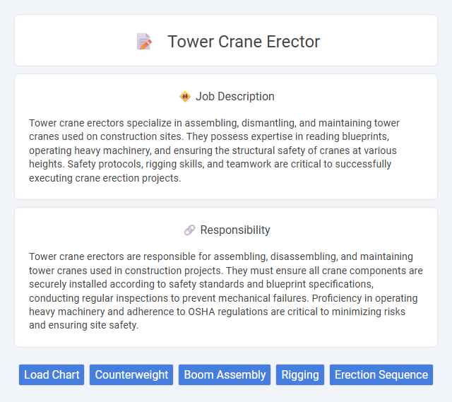 Tower Crane Erector Job Description and Career Detail