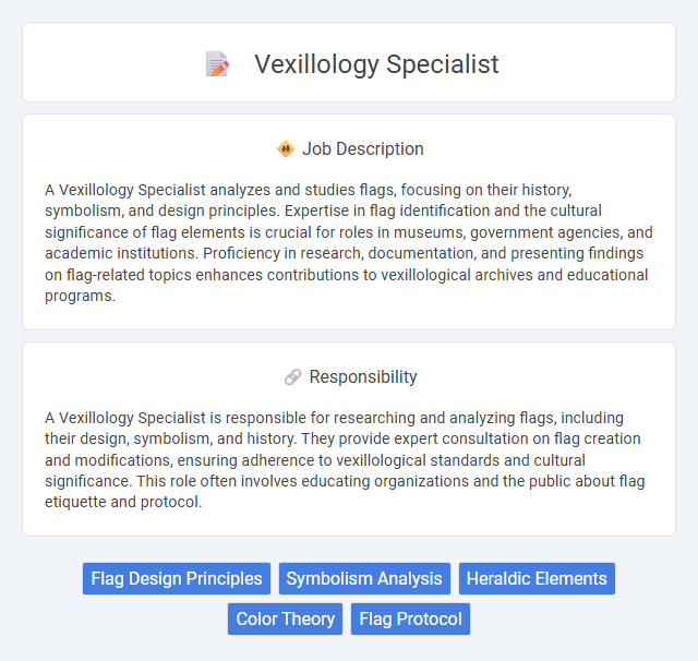 Vexillology Specialist Job Description and Career Detail