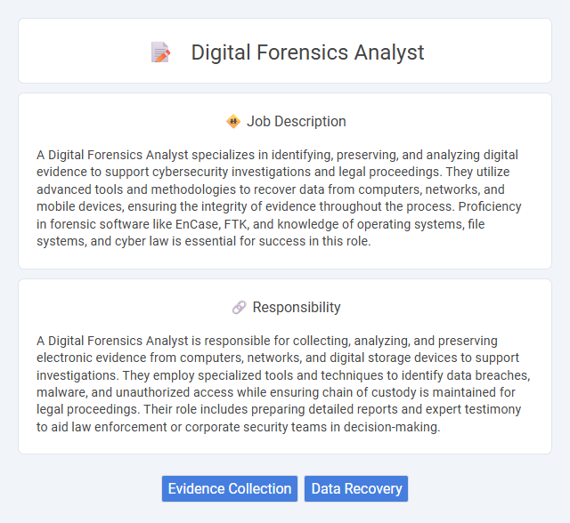 Digital Forensics Analyst Job Description and Career Detail