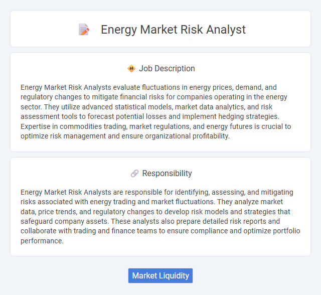 Energy Market Risk Analyst Job Description and Career Detail