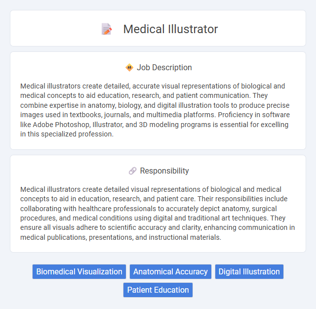 Medical Illustrator Job Description and Career Detail