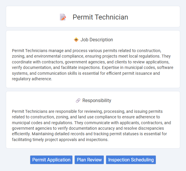 Permit Technician Job Description and Career Detail