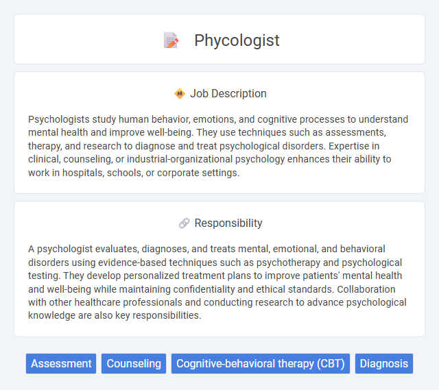Phycologist Job Description and Career Detail