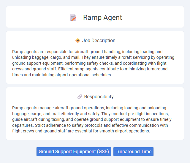 Ramp Agent Job Description and Career Detail