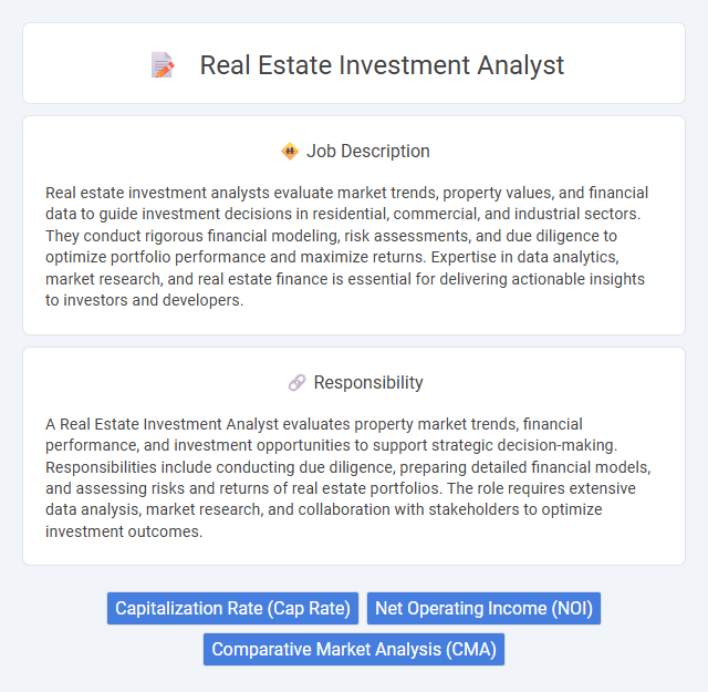 Real Estate Investment Analyst Job Description and Career Detail