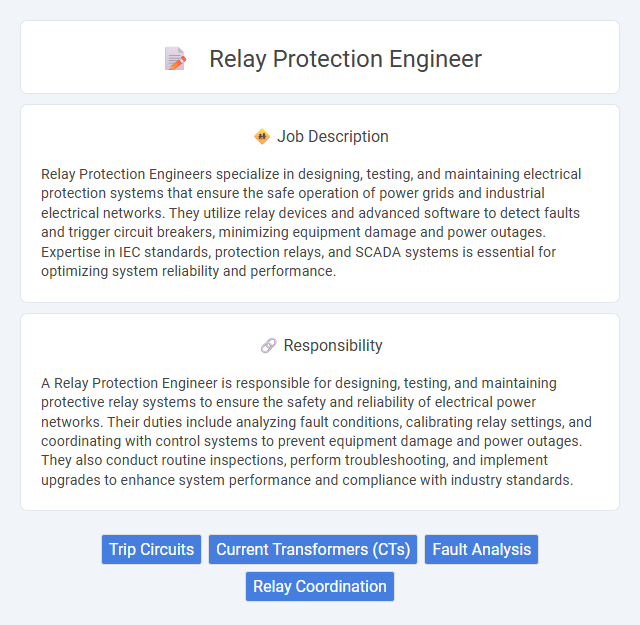 Relay Protection Engineer Job Description and Career Detail