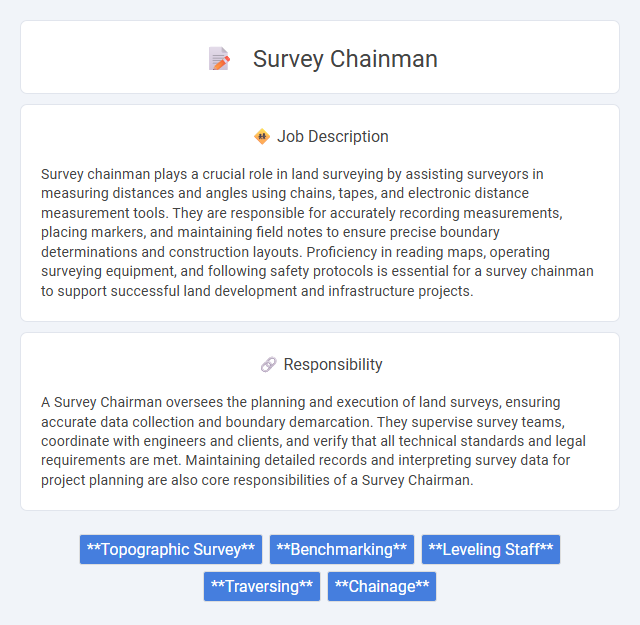 Survey Chainman Job Description and Career Detail