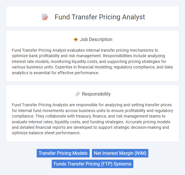 Fund Transfer Pricing Analyst Job Description and Career Detail