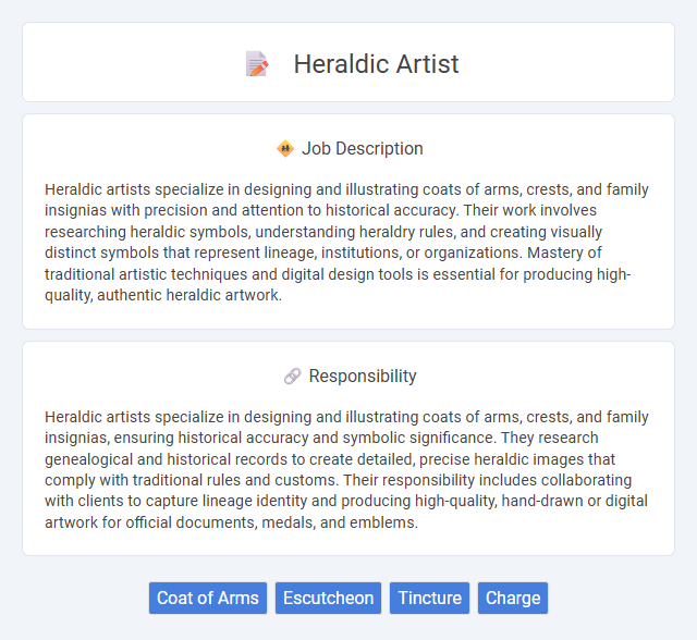 Heraldic Artist Job Description and Career Detail