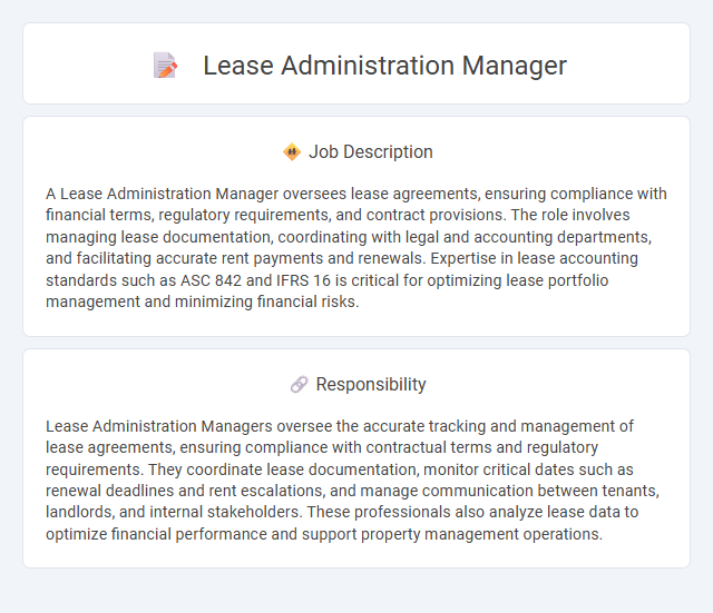 Lease Administration Manager Job Description and Career Detail