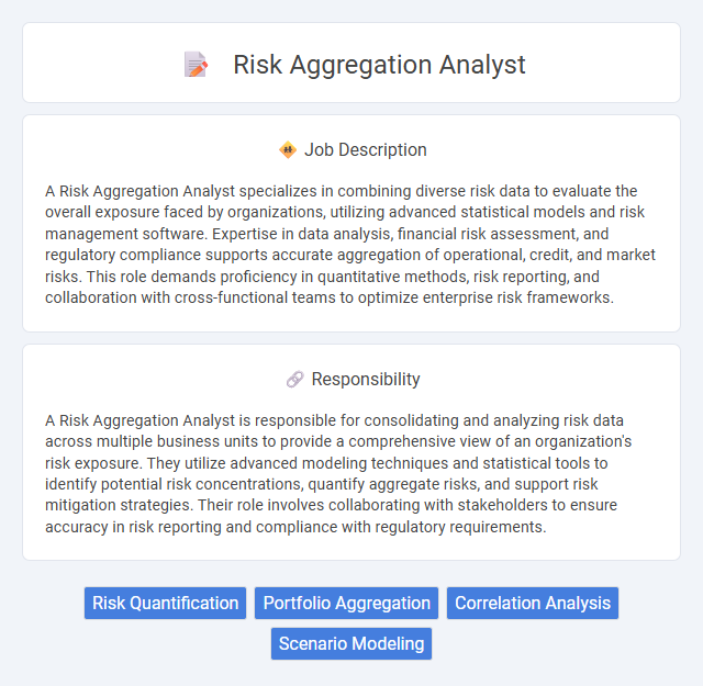 Risk Aggregation Analyst Job Description and Career Detail