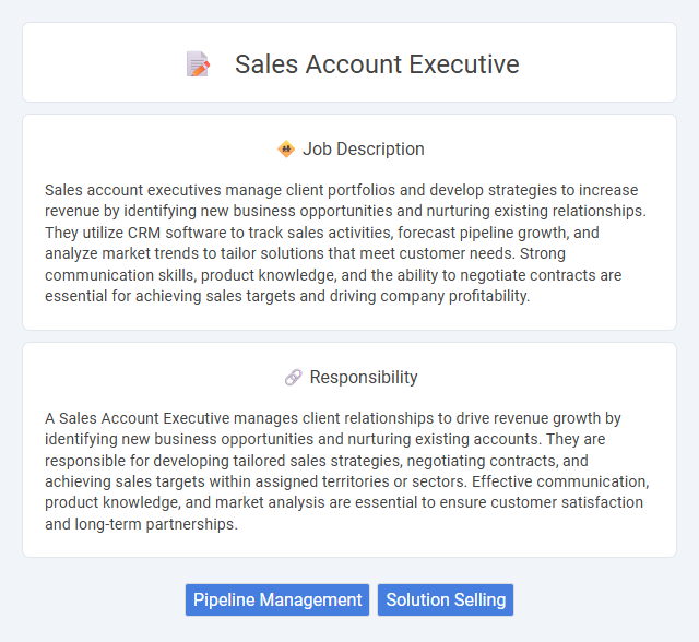 Sales Account Executive Job Description and Career Detail