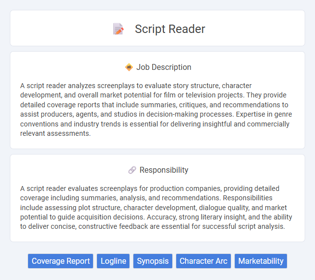 Script Reader Job Description and Career Detail