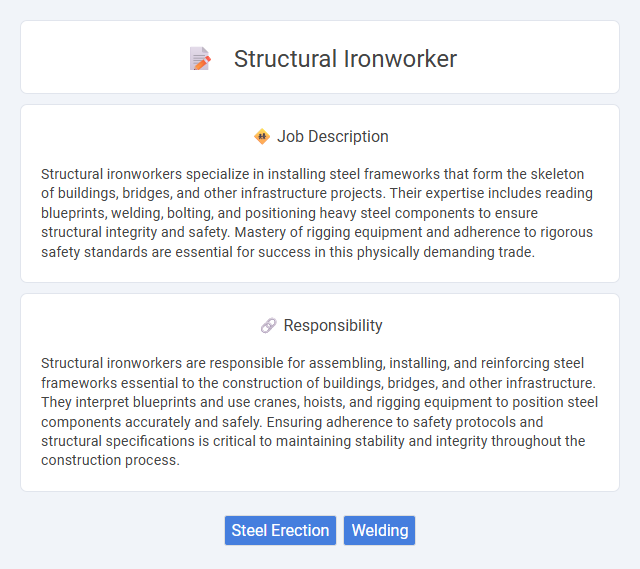 Structural Ironworker Job Description and Career Detail