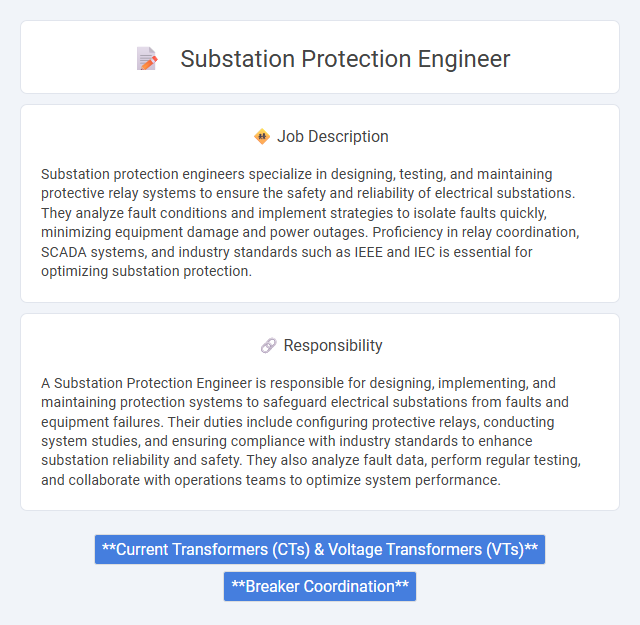Substation Protection Engineer Job Description and Career Detail