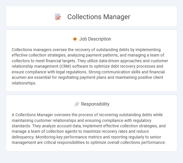Collections Manager Job Description and Career Detail