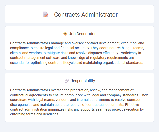 Contracts Administrator Job Description and Career Detail