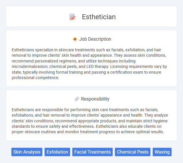 Esthetician Job Description and Career Detail