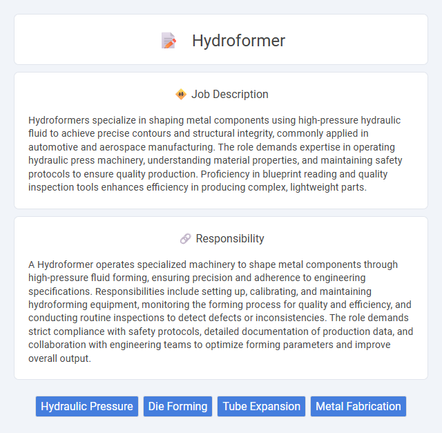 Hydroformer Job Description and Career Detail