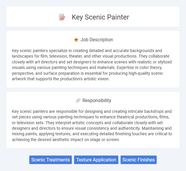 Key Scenic Painter Job Description and Career Detail