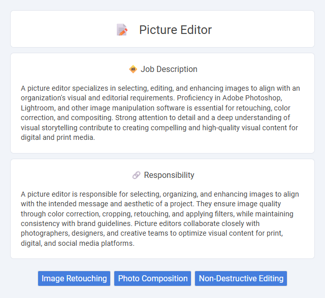 Picture Editor Job Description and Career Detail