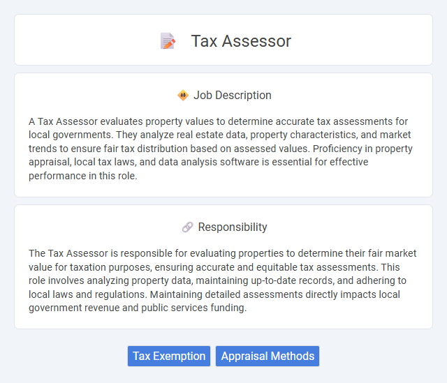 Tax Assessor Job Description and Career Detail