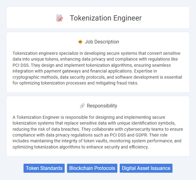 Tokenization Engineer Job Description and Career Detail