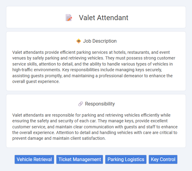 Valet Attendant Job Description and Career Detail