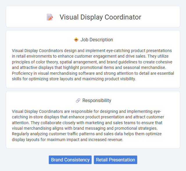 Visual Display Coordinator Job Description and Career Detail