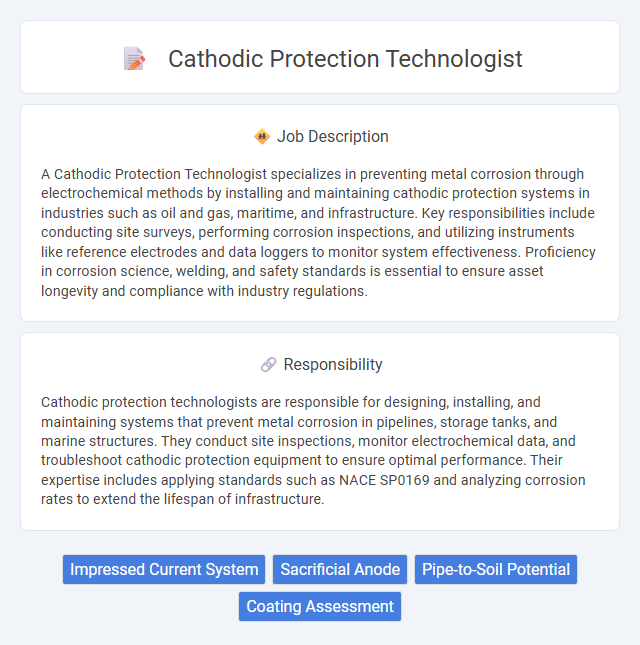 Cathodic Protection Technologist Job Description and Career Detail
