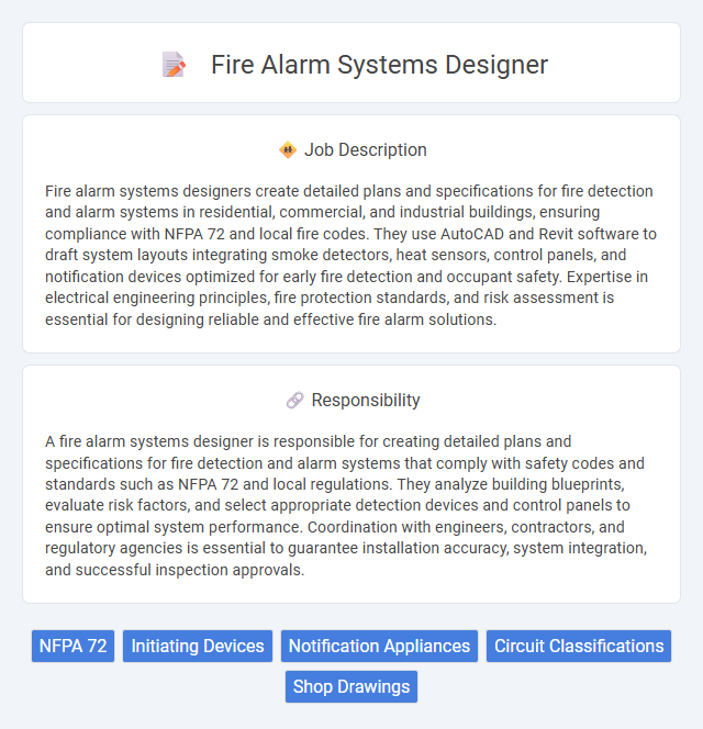 Fire Alarm Systems Designer Job Description and Career Detail