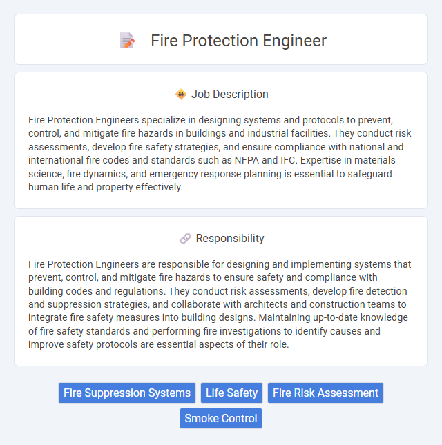 Fire Protection Engineer Job Description and Career Detail