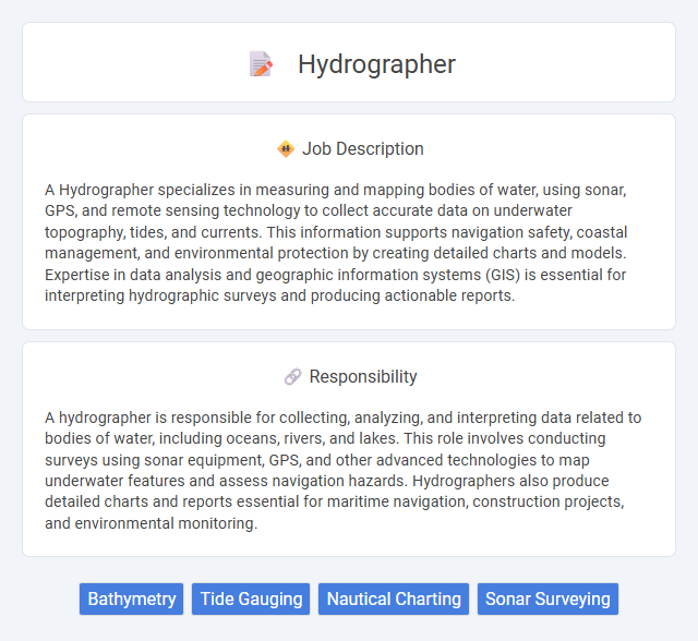 Hydrographer Job Description and Career Detail